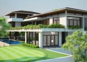 THIẾT KẾ BIỆT THỰ SÂN VƯỜN VÀ NHỮNG YẾU TỐ PHONG THỦY CẦN LƯU Ý ĐỂ VƯƠNG TÀI PHÁT LỘC