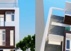 Mẫu thiết kế nhà phố 3 tầng mặt tiền 5, 6, 7 m đẹp và tinh tế nhất