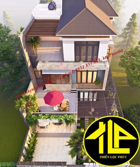 THIẾT KẾ BIỆT THỰ THOÁNG MÁT TẠI SÀI GÒN